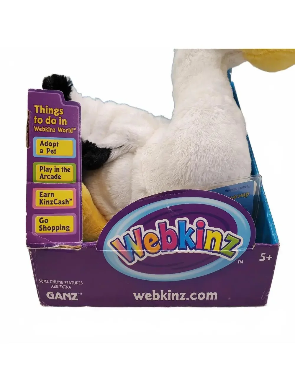 Webkinz Pelican Plush with Box and Code RARE 11